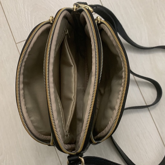 Valentina Leopard Leather Calf Hair Shoulder/ Crossbody Bag - Picture 6 of 17